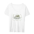 thumbnail image 1 of Camisetas para mujer, camiseta básica, manga corta, moda informal, ropa de calle cómoda, trajes para ir de compras, uso diario, viajes en la calle Blanco, 1 of 8