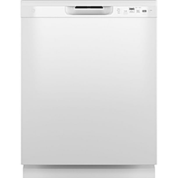 Lave-vaisselle Intégré à Commande avant GE 24" Blanc - GDF510PGRWW