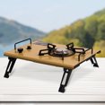thumbnail image 1 of Outdoor-Kassettenofen, tragbarer Picknick-Gasofen zum Wandern, Grillen, Reisen, Kochen Hugtrwg Para estrenar, 1 of 9