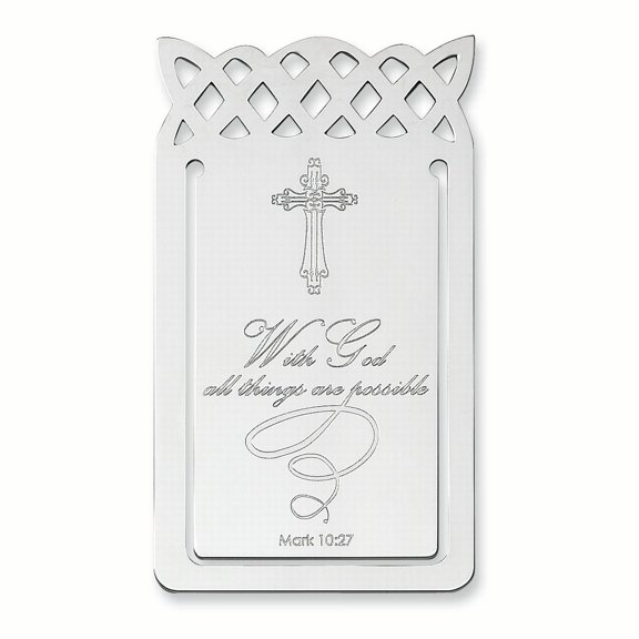 Sterling Silver book mark