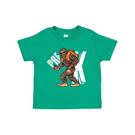 

Inktastic Back to School Pre-K Bigfoot Gift Toddler Boy or Toddler Girl T-Shirt