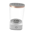 thumbnail image 2 of Máquina limpiadora de brochas de maquillaje eléctrica, limpieza de brochas cosméticas para hombres y amigos claro, 2 of 8