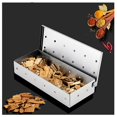 thumbnail image 5 of Home Made Stainless Steel BBQ Smoker Box, 22.5 x 9 x 4 cm, 5 of 5