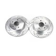 thumbnail image 2 of Power Stop Rear Pair of Drilled and Slotted Brake Rotors JBR1144XPR, 2 of 4