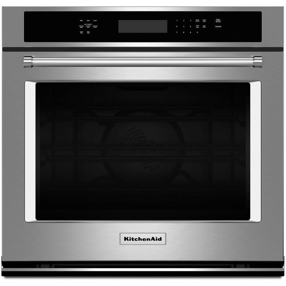 KitchenAid KOSE500ESS 0 inch Stainless Convection Single Wall Oven