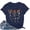 Navy, variant on Halloween Shirts for Women T-Shirts Women's Halloween Print Loose T Shirt Orange XXL