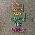thumbnail image 4 of Glowneon Read Books & Change The World Neon Sign, Library Room Decor, 4 of 4