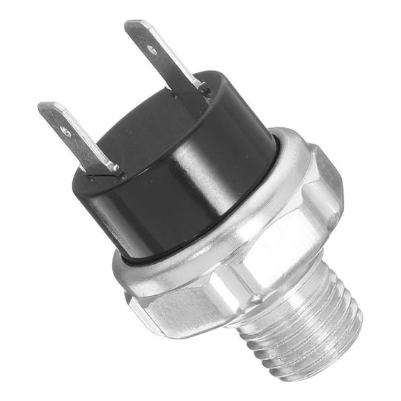 OUNONA High Precision Plated Silver Air Compressor Pressure Controller for Industrial and Pneumatic Applications