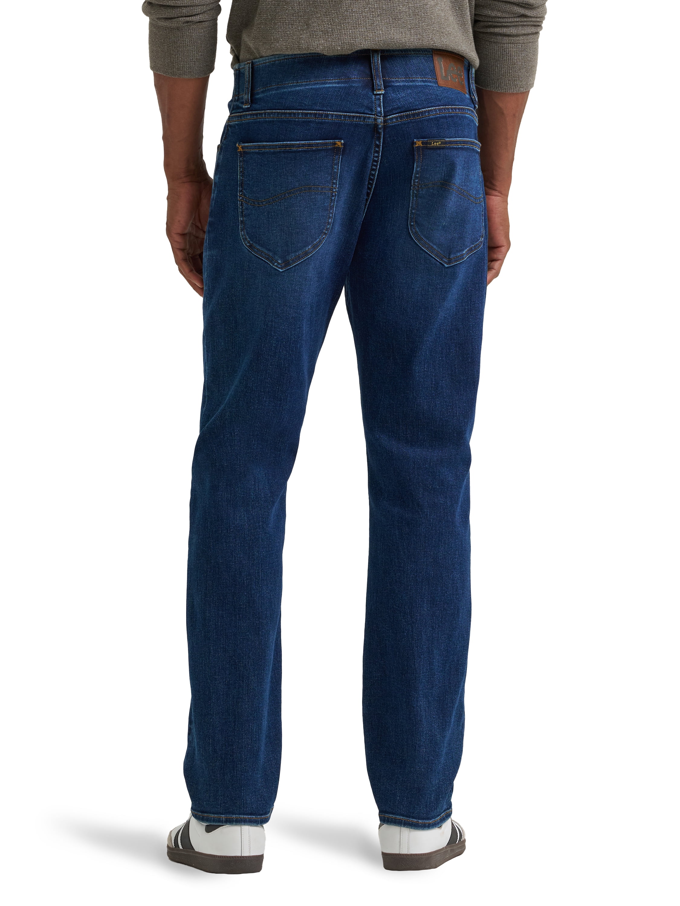 Lee Men’s and Big Men’s Extreme Motion Straight Fit Tapered Leg Jeans