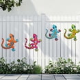 thumbnail image 6 of Orangide Metal Wall Art Iron Wall Hanging Modern Sculpture Waterproof Outdoor Decoration for Yard Balcony Bedroom Living Room Spring Summer Decor, 6 of 9