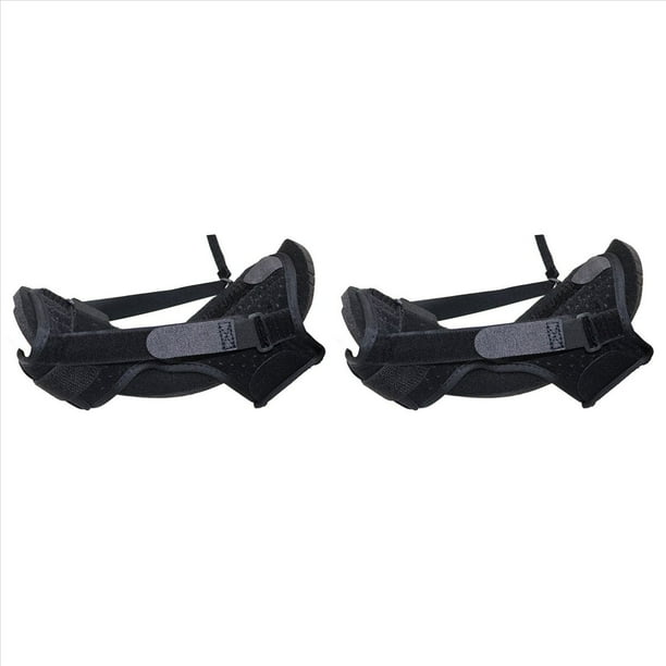 2X Férula para Fascitis Plantar, Soporte para Pie, Fascitis Plantar, Tendinitis de Aquiles, Alivio del Dolor (Negro)
