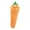 Orange, variant on Pet Toys Interactive Vegetable Shape Cat Toy for Small Cats Soft Music Free Chew Toy for Engagement and Play 5PCS,4.72 inch,Purple