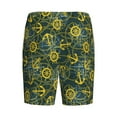 thumbnail image 4 of Picia Marine Anchors And Compass Pajama Shorts for Men, Men's Pajama Bottoms, Sleepwear,Short Pajama Pants-XX-Large, 4 of 9