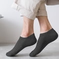 thumbnail image 5 of Paquete de 8 calcetines casuales de algodón antideslizante con cojín de aire para hombre con silicona, calcetines cómodos Adepaton BST3004615-1, 5 of 5