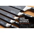thumbnail image 6 of Universal Knife Edge Guard (14") is Felt Lined, More Durable, BPA Free, Gentle on Blades, and Long-Lasting. Noble Home & Chef Knife Covers Are Non-Toxic and Abrasion Resistant!, 6 of 6