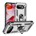 thumbnail image 1 of [PST] Google Pixel 9A Ring Case, Anti-Drop Hybrid Magnetic Hard Kickstand Case Cover with Ring Stand, 1 of 5