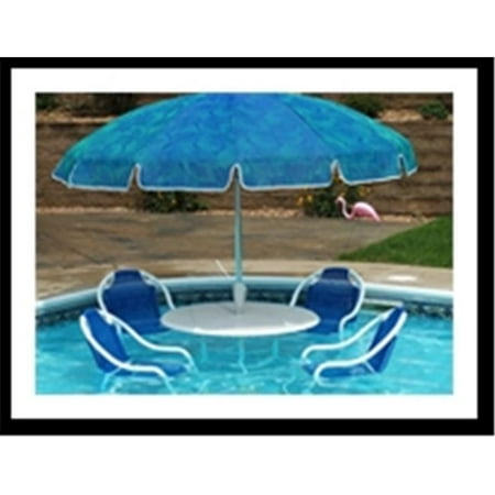 Pool Party Raft Table with 4 chairs