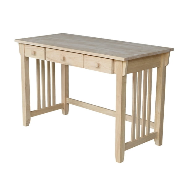 Unfinished Mission Computer Desk Walmart Com Walmart Com