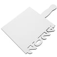 thumbnail image 4 of HEALEEP Graduation Photo Display Sublimation Picture Frame Handheld Fan Rectangle Students White 1Pack, 4 of 8