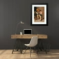 thumbnail image 4 of Giuseppe Giardiello 17x24 Black Modern Framed Museum Art Print Titled - A Good Drink, 4 of 5