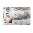 thumbnail image 1 of 1 pieza 2024, nuevo producto, creativo, Papá Noel perdido y perdido, licencia de conducir de trineo para niños, regalo, licencia de vuelo de Papá Noel, 1 of 6