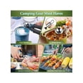 thumbnail image 6 of Camping Cooking Utensils Set, Stainless Steel Grill Tools, Camping BBQ Cookware Gear And Equipment For Travel Tenting RV Van Picnic Portable Kitchen Essentials Accessories,23949508, 6 of 6