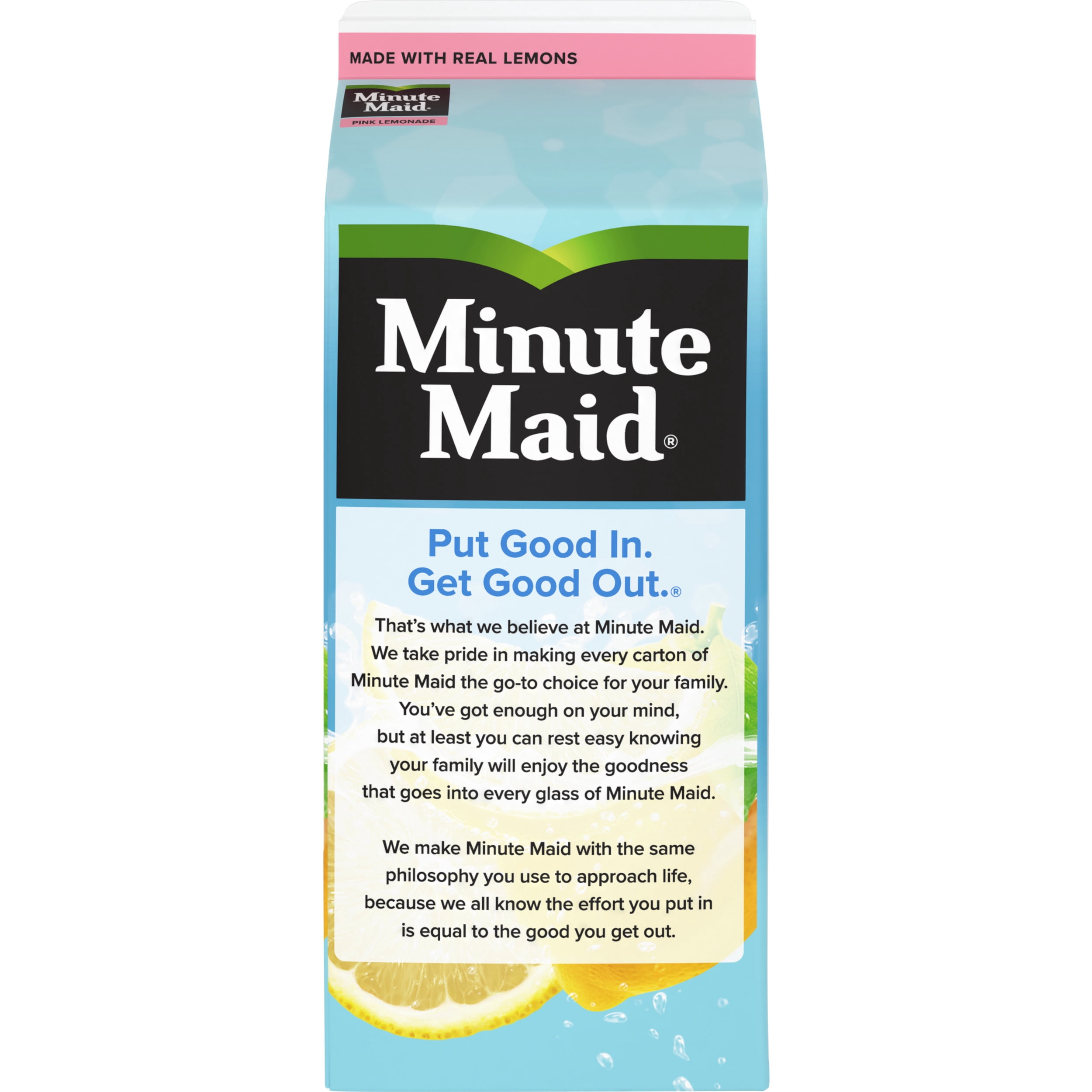 Minute Maid Pink Lemonade, Fruit Drink, 59 fl oz