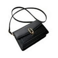 thumbnail image 1 of Bolsos cruzados de moda negros para mujer, bolsos de diseñador livianos, monederos, 1 of 5