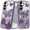 Purple, variant on For Samsung s26 Plus Butterfly Freedom Shimmer Glitter Thick TPU Case Cover - Purple