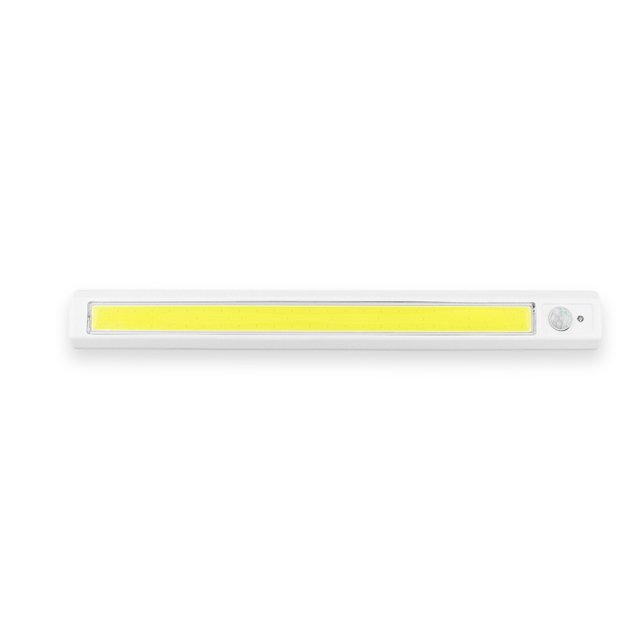 Luz nocturna COB OJOS Detección de movimiento protectora 12W Armario Lámpara de armario Exposición Exposición Luces Suministros de Herramientas de Iluminación Jumpingount HA012269-00B