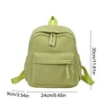 thumbnail image 3 of Corduroy Backpack, Large Capacity Lightweight Daypack for School & Travel, Ultralight Polyester Bag, 1-Pack, 3 of 6
