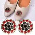 thumbnail image 1 of Botón de diamantes de imitación botones de cristal 2 piezas para boda para ramo para manualidades ANGGREK Otros, 1 of 8