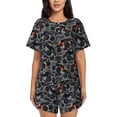 thumbnail image 1 of Balery Cool Off-Road Vehicle Conjunto de Pijama para Mujer con Estampado, Dos Piezas de Manga Corta y Shorts, Ropa de Dormir Suave con Cuello Redondo y Bolsillos-4X-Large, 1 of 6
