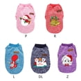 thumbnail image 6 of Christmas Pet Dog Costume Cute Animal Printed Pet Coat Cotton Soft Pullover Dog Shirt Jacket Sweater Cat Sweater Pets Clothing Outfit, 6 of 7
