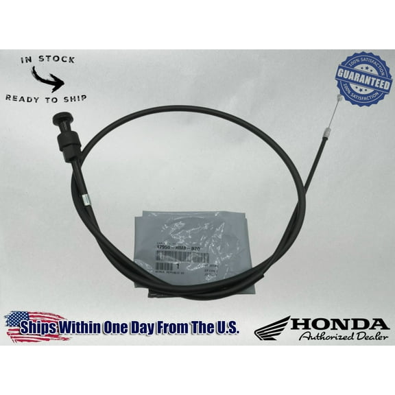 Honda OEM TRX250 Recon TM TE Choke Cable 2006-09,11-14,16-24 17950-HM8-B20