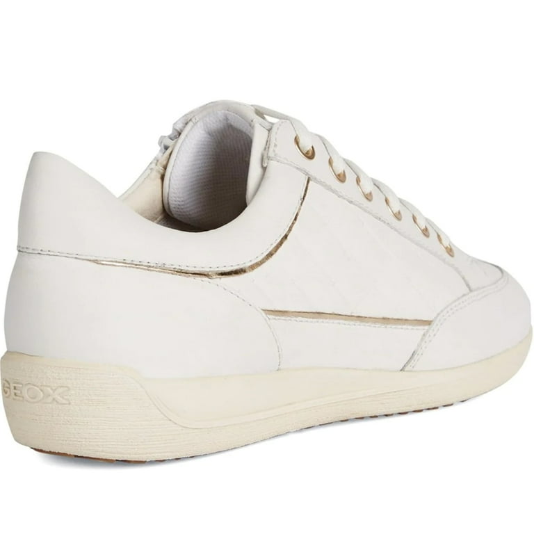 Geox Womens Myria Leather Sneakers Walmart