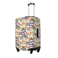 thumbnail image 2 of Haiem Snake Luggage Cover Printed Suitcase Covers for Luggage Elastic Washable Suitcase Protector Fits 18-32 Inch Luggage-X-Large, 2 of 9