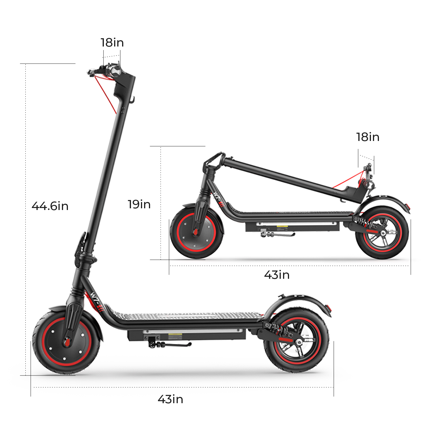 iScooter Electric Scooter for Adult,350W Motor Escooter, 8.5'' Tires,Max Speed 22MPH,Long Range 18 Miles,Turn Signal Light Escooter, Dual Spring Damping Dual Brake System,X-Scooter APP