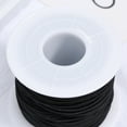 thumbnail image 5 of FOMIYES 1 Roll of 1.2mm 50m Elastic String DIY Handmade Beads String DIY Elastic Cord Neckalce Bracelet DIY Material 4 Core (Black), 5 of 8