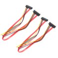 thumbnail image 4 of Extensión de alimentación Sata, 10 piezas Cable Sata 7 + 15 pines Cable de alimentación de datos F Cables de alimentación Sata Calidad en la que puede confiar, 4 of 12
