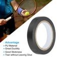 thumbnail image 3 of Uxcell 98ft Anti Skid Sweatband Towel Badminton Tennis Racket Overgrip, Black, 3 of 5