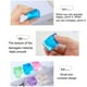 thumbnail image 3 of 15 piezas de juguetes de cubo, regalos de fiesta para niños y adultos, bolas de estrés de cubitos de hielo, cubos sensoriales exprimibles, juguetes de ansiedad blandos y blandos para niños adultos,, 3 of 6