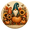 Without Backup Camera Hole, variant on Lotusprint LLC 2D Print Autumn Gnome Pumpkin Spare Tire Cover Without Backup Camera Hole 28 in, Fall Sunflower Rustic Outdoor Car Decor