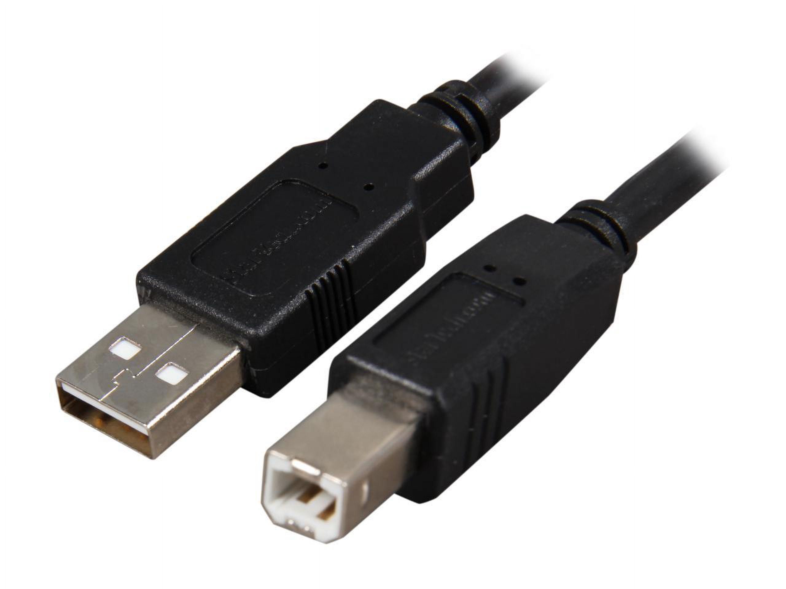 CablesOnline 10 Ft USB 2.0 Type-A Male To Female Extension Cable (USB2-AF10B) – Black
