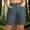 #01 Navy 【Mix, Match & Rotate: Stock Up on Daily Colors】, variant on Womens Shorts with Button Closure, Elastic Waist Multi-Pockets Shorts, Casual Solid Color Cargo Shorts, Summer Outdoor Hiking Jogging Athletic Work | VerBelle,Navy L