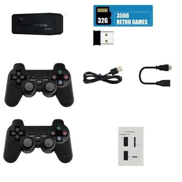 OUTAD M8 Game Console Wireless 2.4G High Defintion Video Classical Gaming Funny Creative 32G Memory Games Stick For PS1