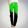 thumbnail image 1 of Mefallenssiah Mode Femmes Décontractée Jour de l'Indépendance Impression Décontractée Décontractée Décontractée Pantalon Pleine Longueur, 1 of 5
