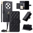 thumbnail image 1 of Funda tipo billetera GANGXUN para Xiaomi Redmi 14C – Tapa abatible con correa para mujer, 1 of 5