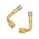 thumbnail image 2 of Adaptador de extensión de vástago de válvula universal para motocicleta, scooter y bicicleta, de latón en ángulo, paquete de 2, 2 of 8