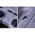 thumbnail image 4 of 8BitDo Pro 2 Bluetooth Controller for Switch, PC, MacOS, Android, Steam, Raspberry Pi (Gray), 4 of 13